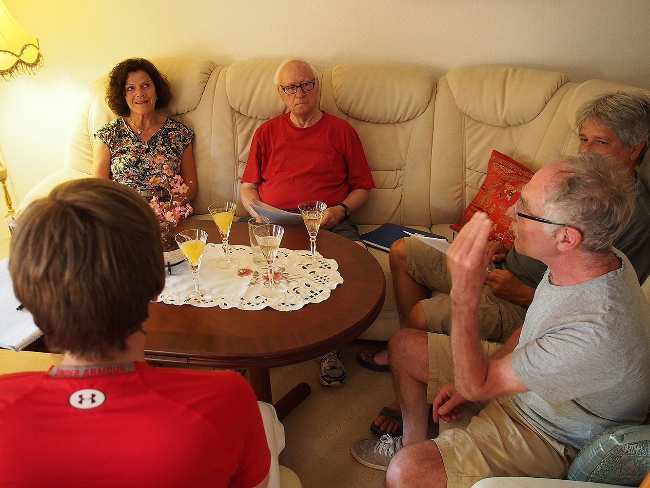 Heidrun Weiss,Rolf Möller,Andreas Nachbaur und Jürgen Merk