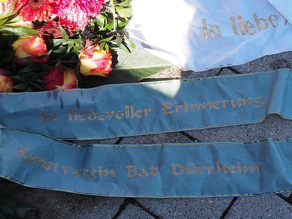 Schleife vom Kunstverein Bad Dürrheim