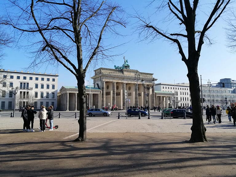 Blick auf das Brandenburger Tor