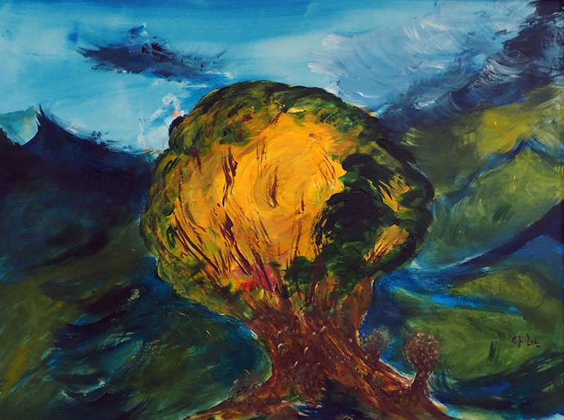 Carl J. Lotz - Der Baum 
Sinnbild von Kraft und Lebenswille