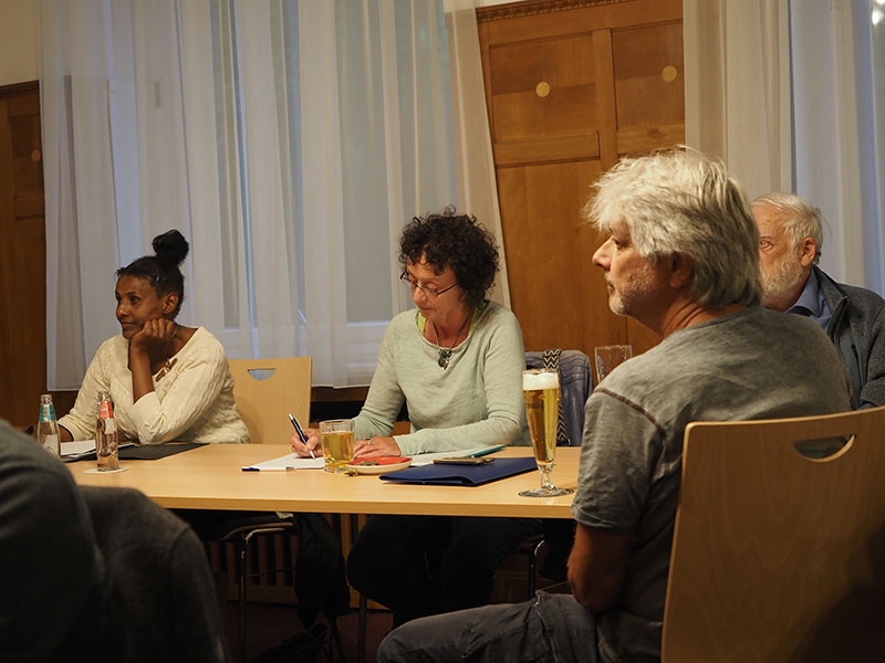 Von links nach rechts: Ariam Berhane, Gerit Klein und Andreas Nachbaur