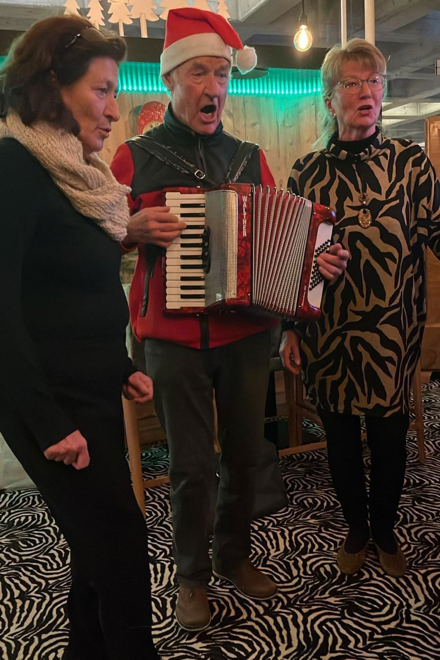 Gaby Seger mit Siegfried Grieshaber und Gabriele Grieshaber